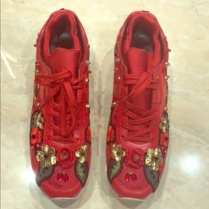 Dolce&Gabbana red sneakers